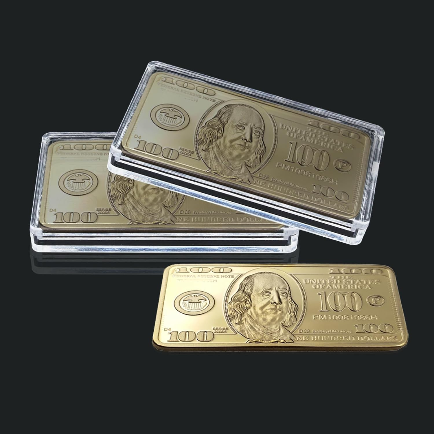 Hitefu 30PCS Silver Bar Case, 1 Oz Silver Bar Holder, Clear Plastic Silver Bar Storage Box for 1 Oz Silver Bar 1 Troy Ounce Bar image number 6