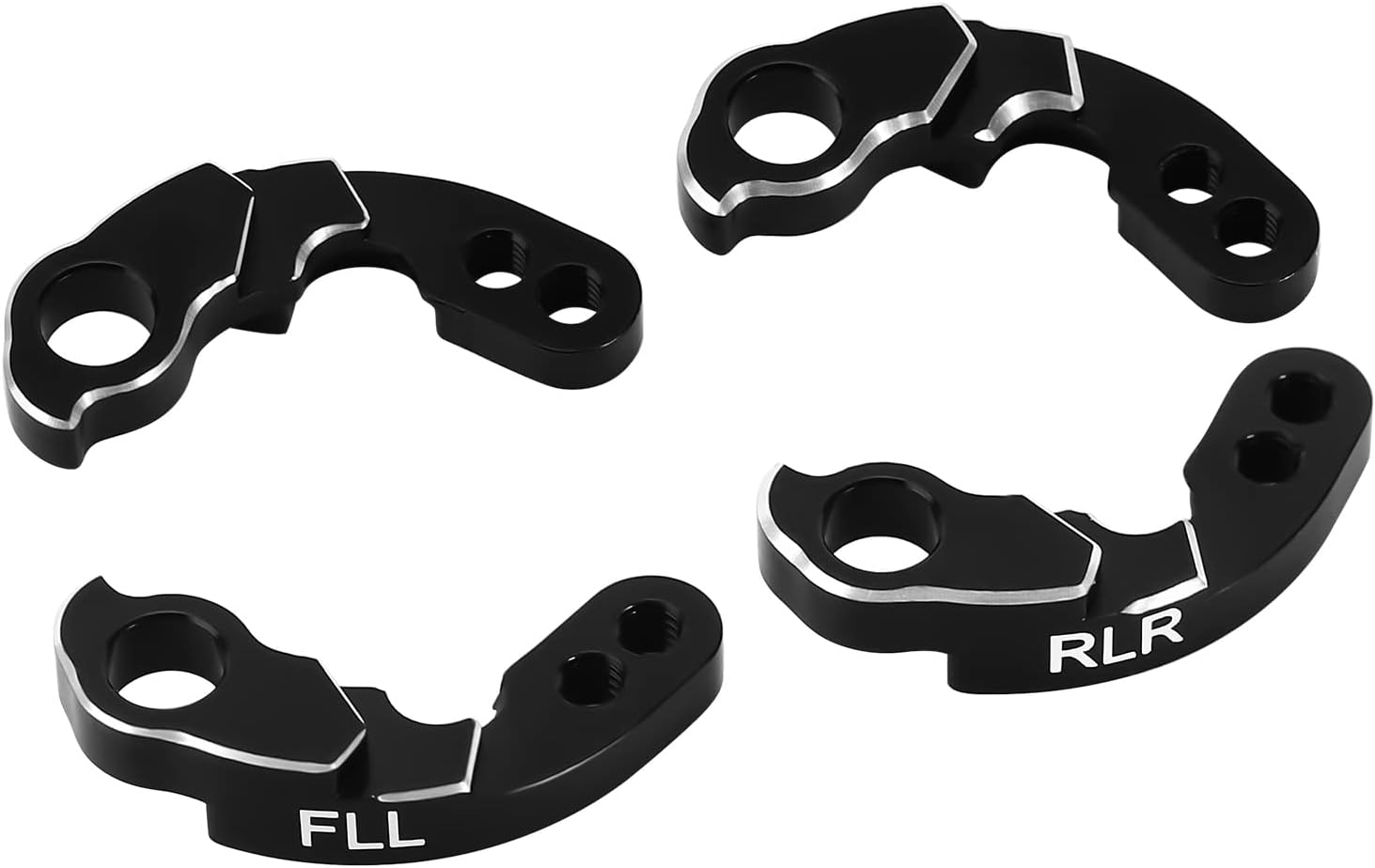 INJORA RC Shock Absorber Flex Blades CNC Aluminium Accessories for TRX4M 1/18 RC Crawler Upgrade image number 1