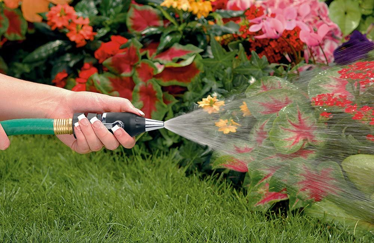 Orbit Sunmate Hose-End 58361N Zinc Sweeper Nozzle with Shut Off image number 1