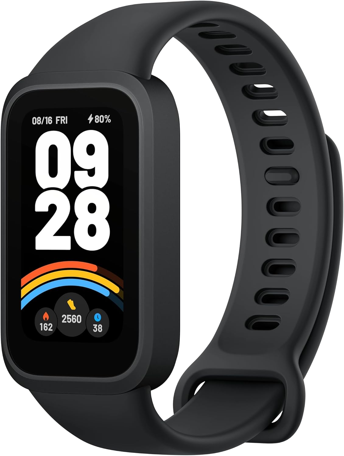 Xiaomi Band 9 Active Smartwatch, 18 Days of Continuous Use, 1.47" TFT Display, 24-Hour Health, Enhanced Chip, Lightweight Design, Interchangeable Frame, Compatible with Iphone & Android, Black