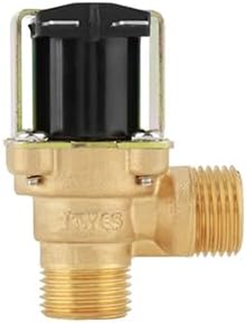 N/C Water Inlet Valve,Dc 12V DN15 G1/2 Brass Electric Solenoid Valve Normally Closed Water Inlet Switch with Filter image number 6