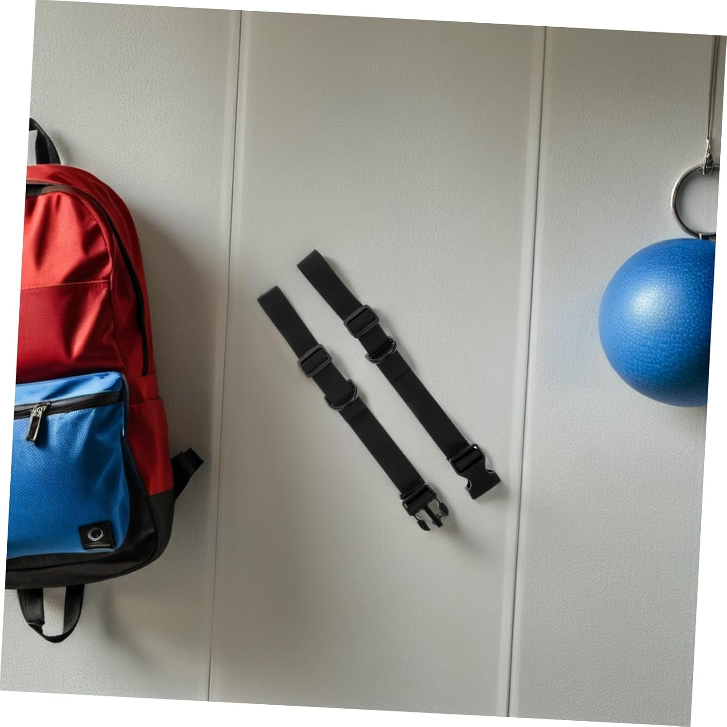 BEBEMOKO 5Pcs Heavy Duty Adjustable Luggage Straps for Suitcases Backpacks Yoga Mats Buckle Fasteners for Secure Travel and Outdoor Gear Binding image number 1