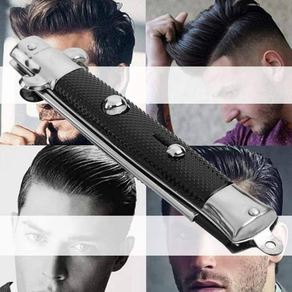 Multifunctional Folding Comb, Pocket Comb, Spring Comb, Stylish and Portable, Suitable for Home Use and Travel, Which Can Easily Groom Hair and Beards. image number 1