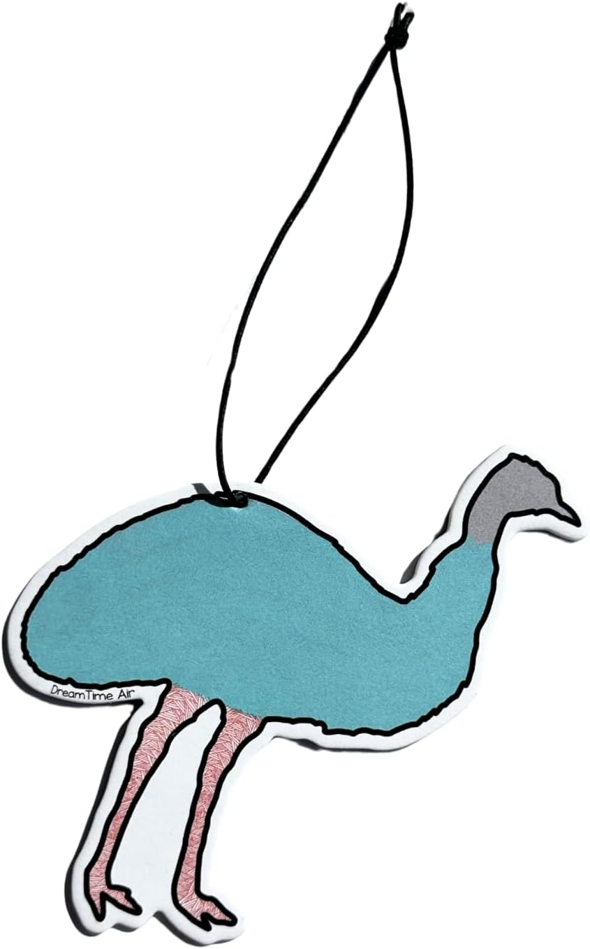 Dreamtime Air Emu Car Air Fresheners &ndash;Camomile Scent, Pack of 3 | Cute Hanging Design for Car, Office or Home | Long-Lasting Essential Oil Fragrance image number 6