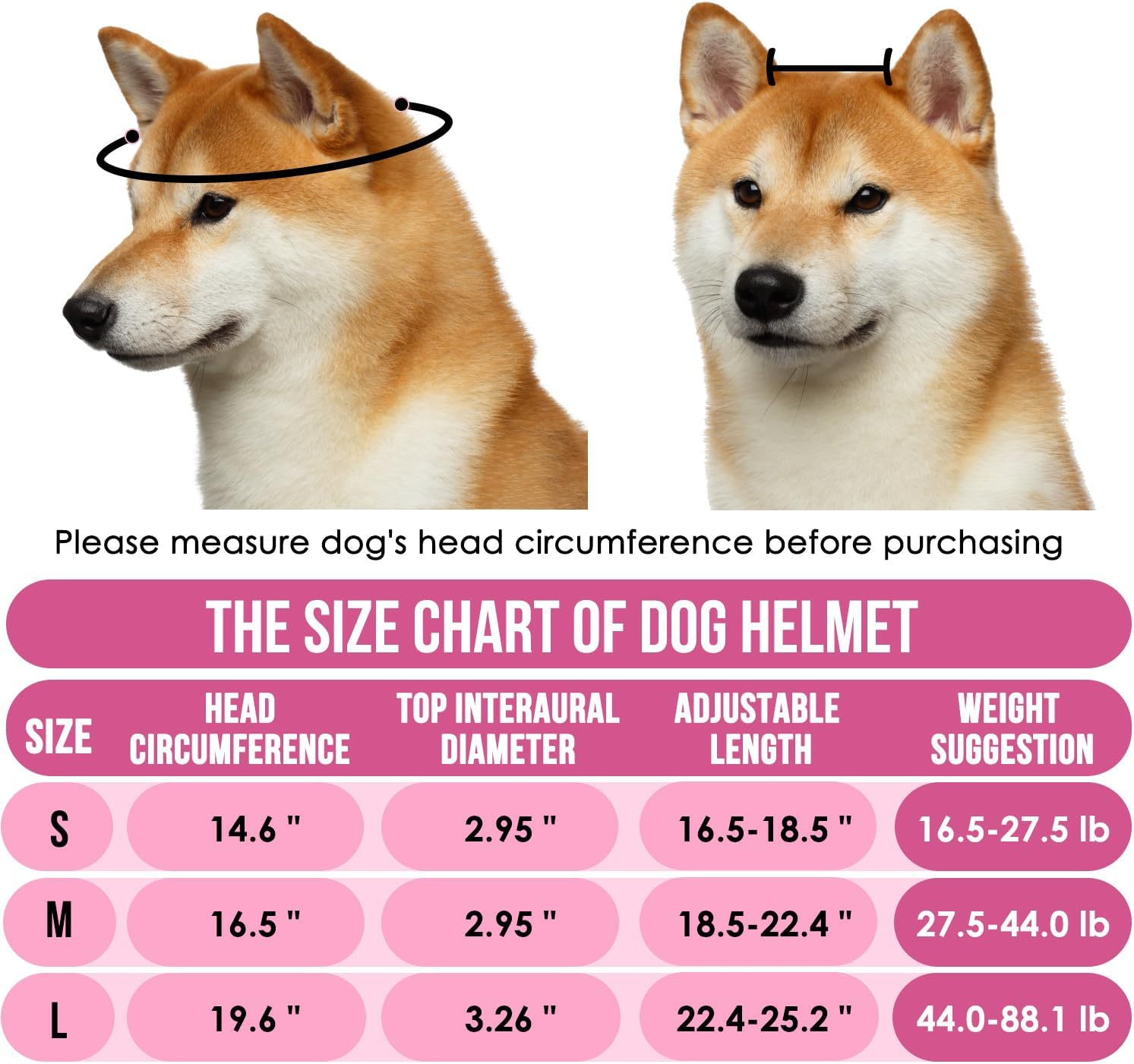 Slowton Pet Dog Helmet Goggles Set, Dust Wind UV Protection Dog Sunglasses, Pet Motorcycle Helmet Drop Resistant Hard Safety Hat with Ear Holes & Adjustable Belt, Eye Head Protection for Biking Riding image number 4