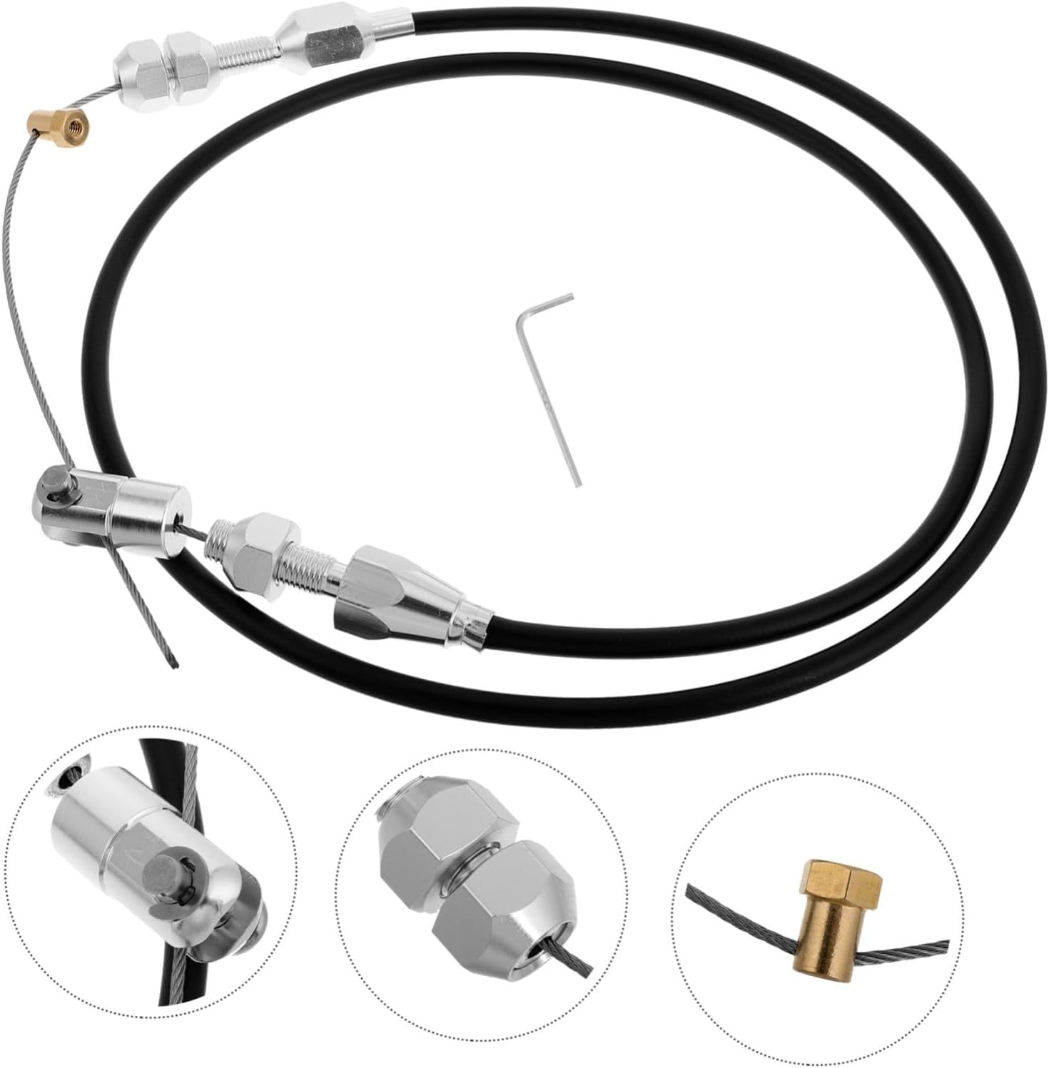 Iplusmile Car Throttle Cable Kit for Automotive Throttle Cable Replacement for Car and Small Engines