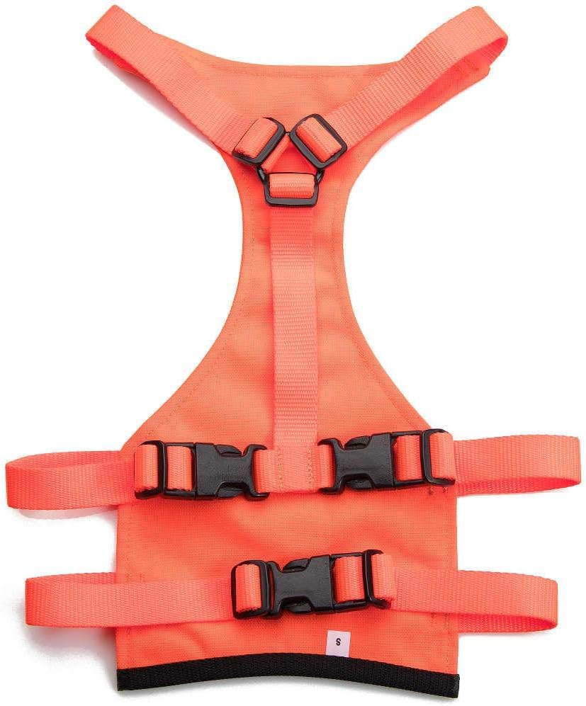 Mendota Products Skid Plate Dog Chest Protector, Orange image number 1