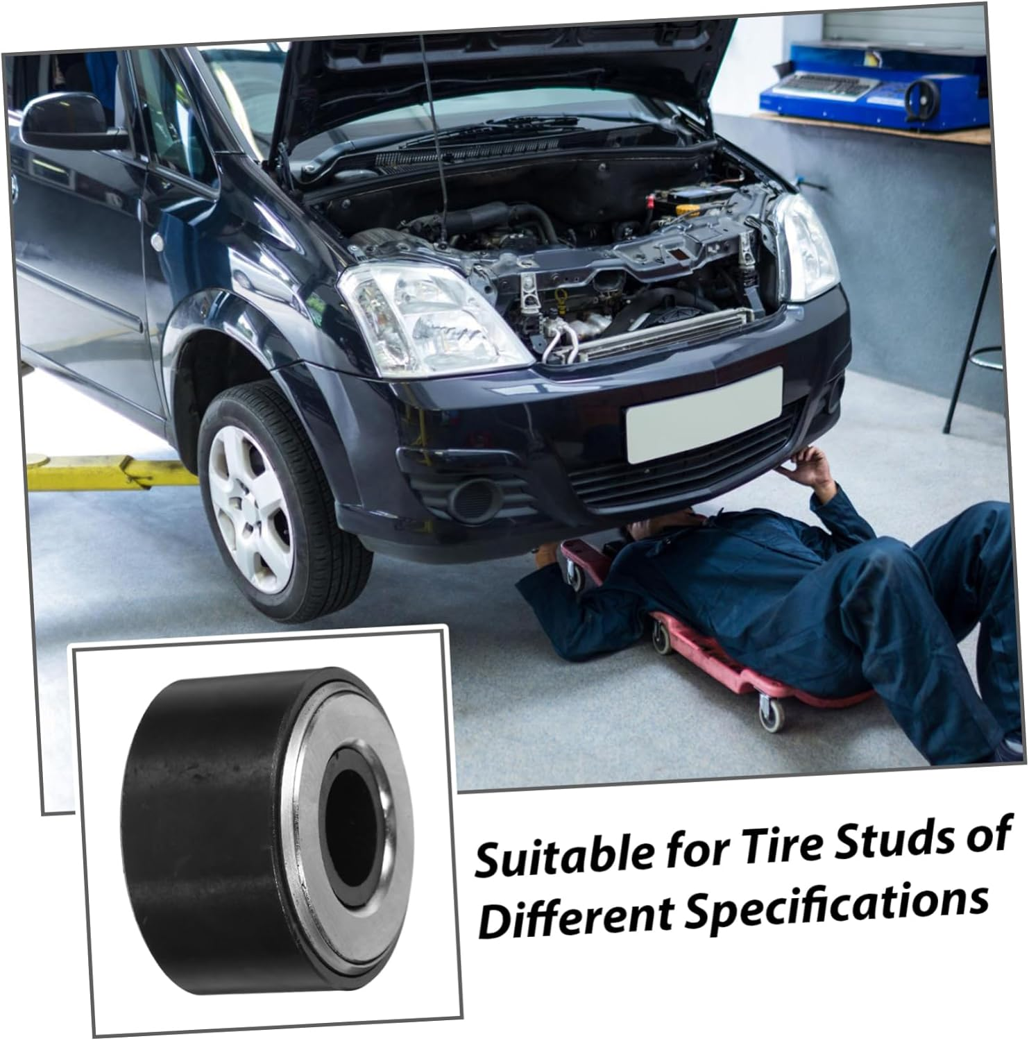 COSMEVIVI Car Wheel Stud Installer Tool Professional Tire Installation Equipment Design User-Friendly for Easy Wheel Assembly Suitable for Trucks Vehicles