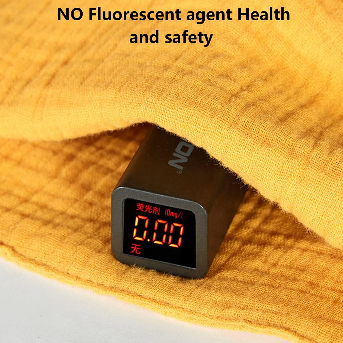 Bunny Lovey Blanket for Boys and Girls, Organic Cotton Muslin Security Blanket for Babies, Soft Breathable Lovie Soothing Towel for Newborn and Infant, 2 Pcs Set