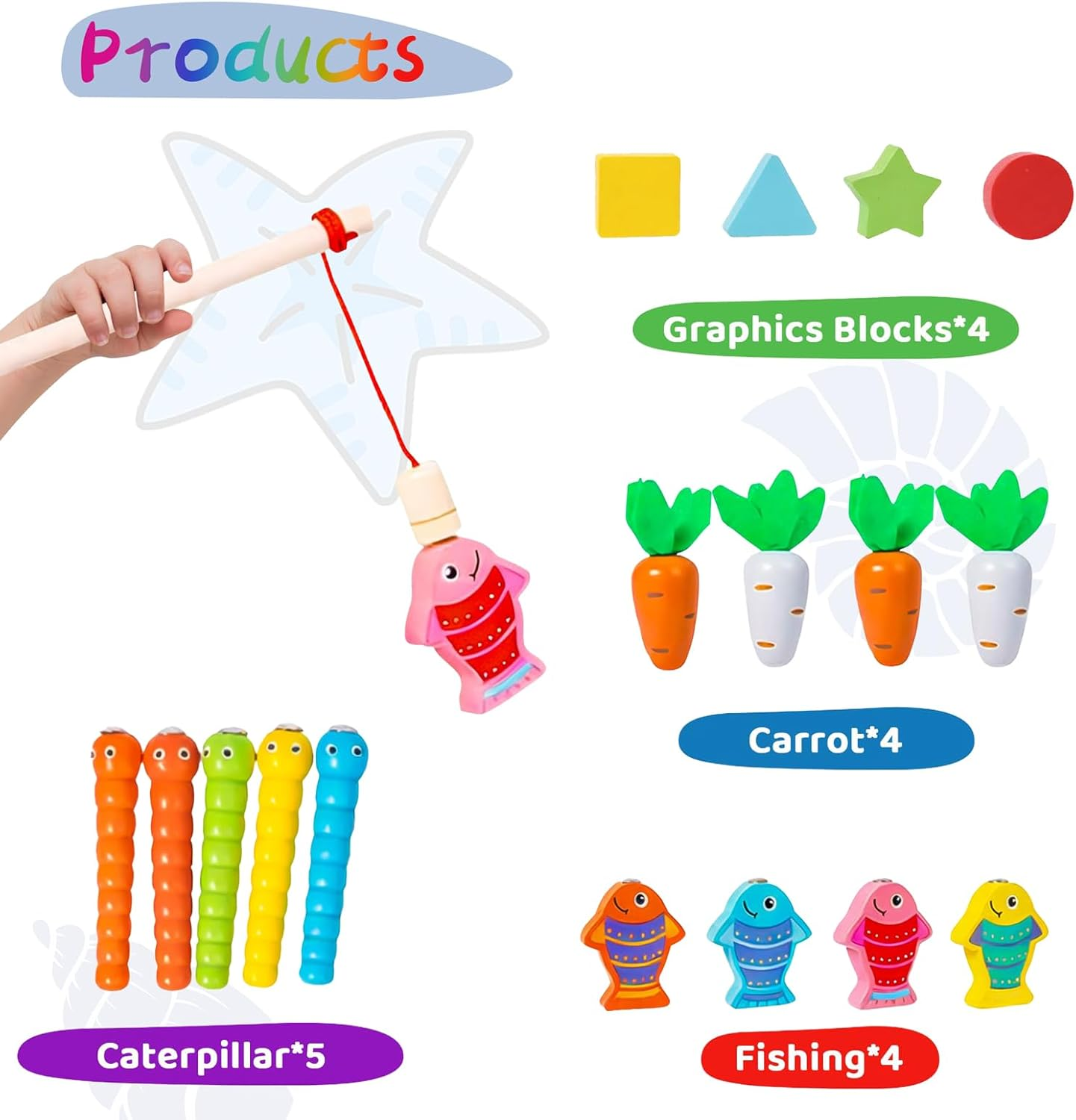 6-In-1 Montessori Tissue Box Toy for 3+Yrs Old Baby, Wooden Activity Cube, Puzzles 36+ Months, Sensory Toys for Toddlers, Montessori Toys, Wooden Developmental Toys for Babies