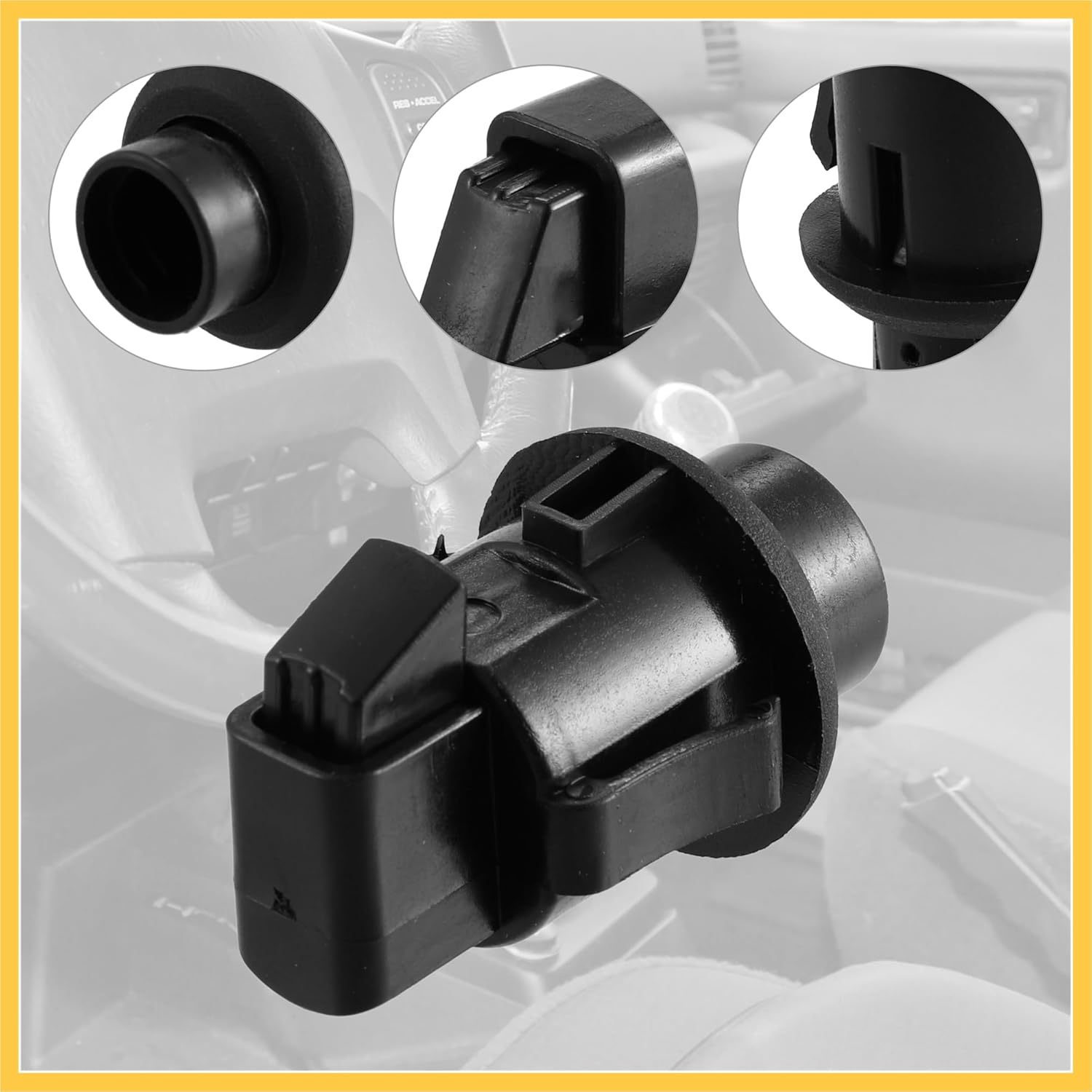 REPAIROCK Floor Center Console Lid Latch for Jeep Wrangler for Jeep TJ 2001-2006 55315041AD 55315041AC Black Auto Replacement Parts image number 3