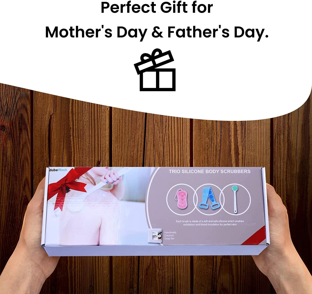 Silicon Body Scrubbers, Back Brushes for Showering, Shower Scrubber for Body, Body Scrubbers for Use in Shower, Back Cleaner for Shower for Women and Men image number 4