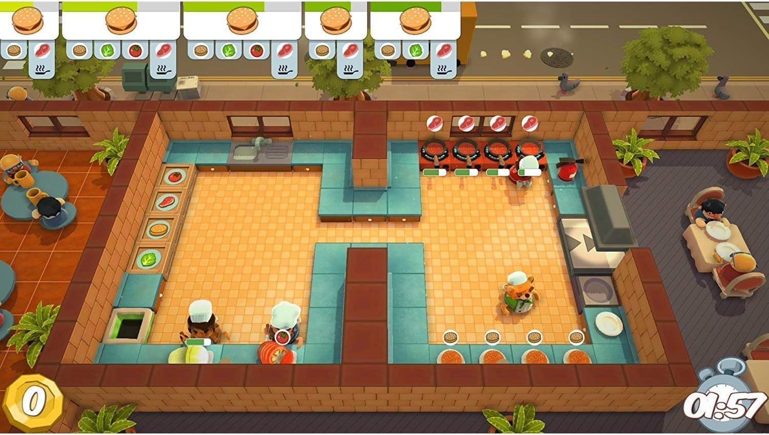 Overcooked 1 Special Edition + Overcooked 2 - Double Pack NSW (Nintendo Switch) image number 1