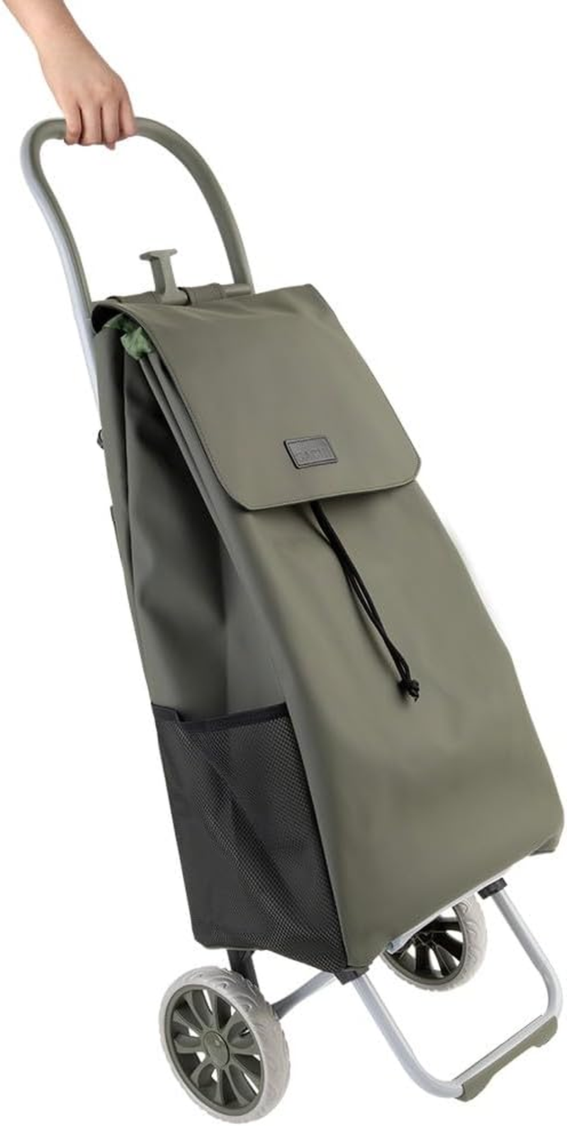 Sachi 'Cosmo' Weatherproof Shopping Trolley - Olive image number 2