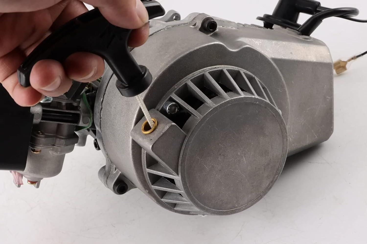 50Cc 49Cc 2 Stroke Pull Start Engine Motor Mini Dirt Pocket ATV Quad PIT Bike image number 6