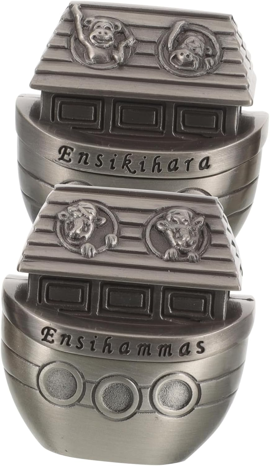 2Pcs Adorable Metal Tooth Saver Box Tooth Container Lightweight Keepsake Storage for Cherished Memories Present image number 5