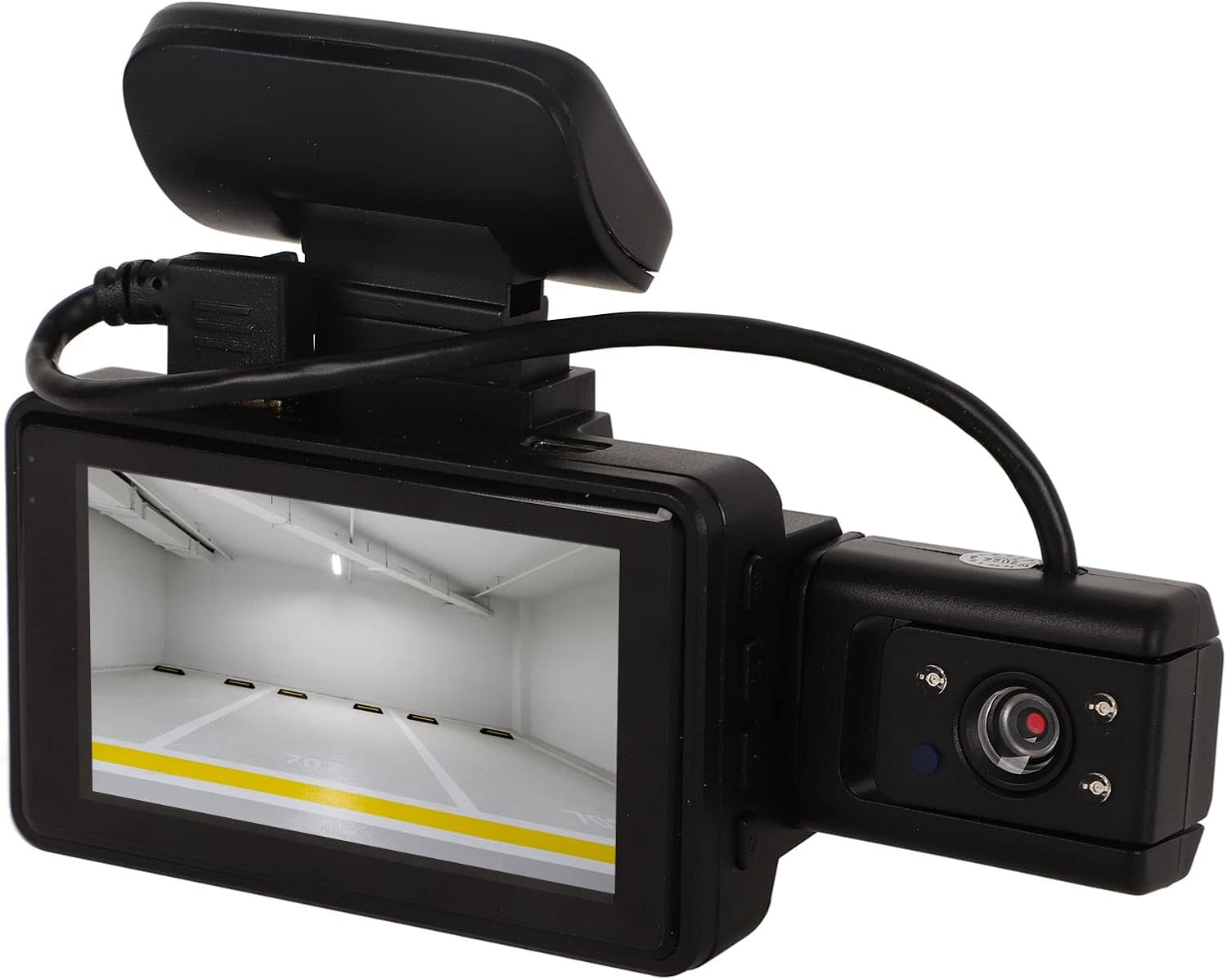 Car Dash Cam Front & Rear with 120&deg; Wide Angle Night Vision Display Motion Detection Loop Recording G-Sensor for Vehicle image number 3