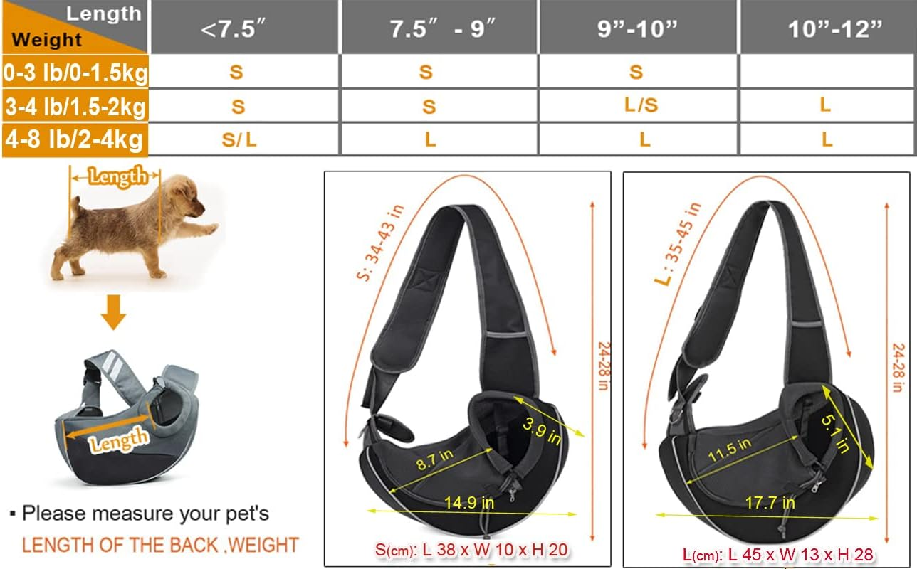 Ieasey Portable Small Dog Cat Puppy Carrier Shoulder Bag, Breathable Mesh, Blue, 45 Cm X 13 Cm X 28 Cm, 2-4.5 Kg, Modern Style, Perfect for Small Dogs & Cats, Outdoor Use image number 3