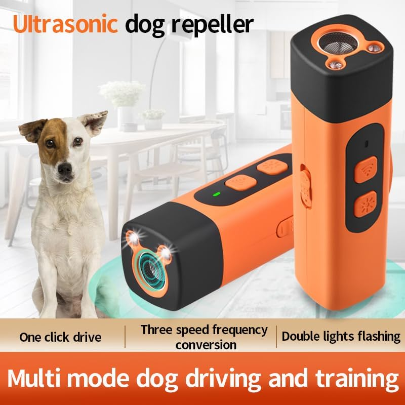 2024 Dog Bark Repeller, Rechargeable Sonic Dog Repeller, 25Khz Safe Sonic Frequency Transmitter, anti Barking Device for Dogs, Training Tool image number 2