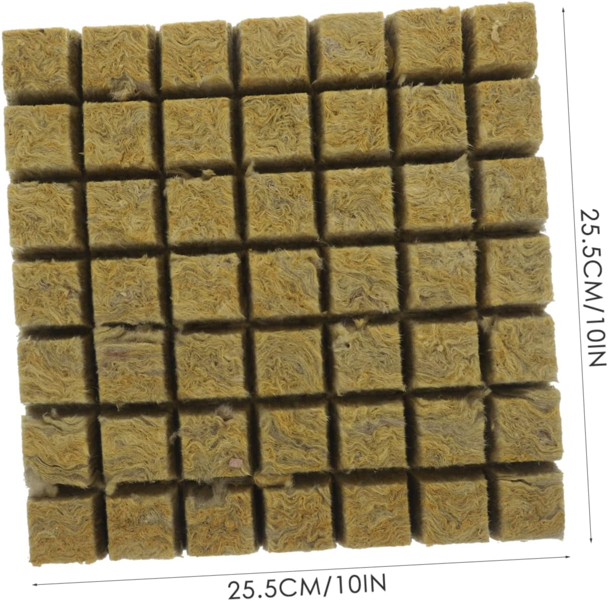 Parliky Hydroponic Grow Cubes Soilless Cultivation Nursery Blocks Lightweight Air Permeable Planting Supplies for Seed Starting and Greenhouse Gardening image number 2