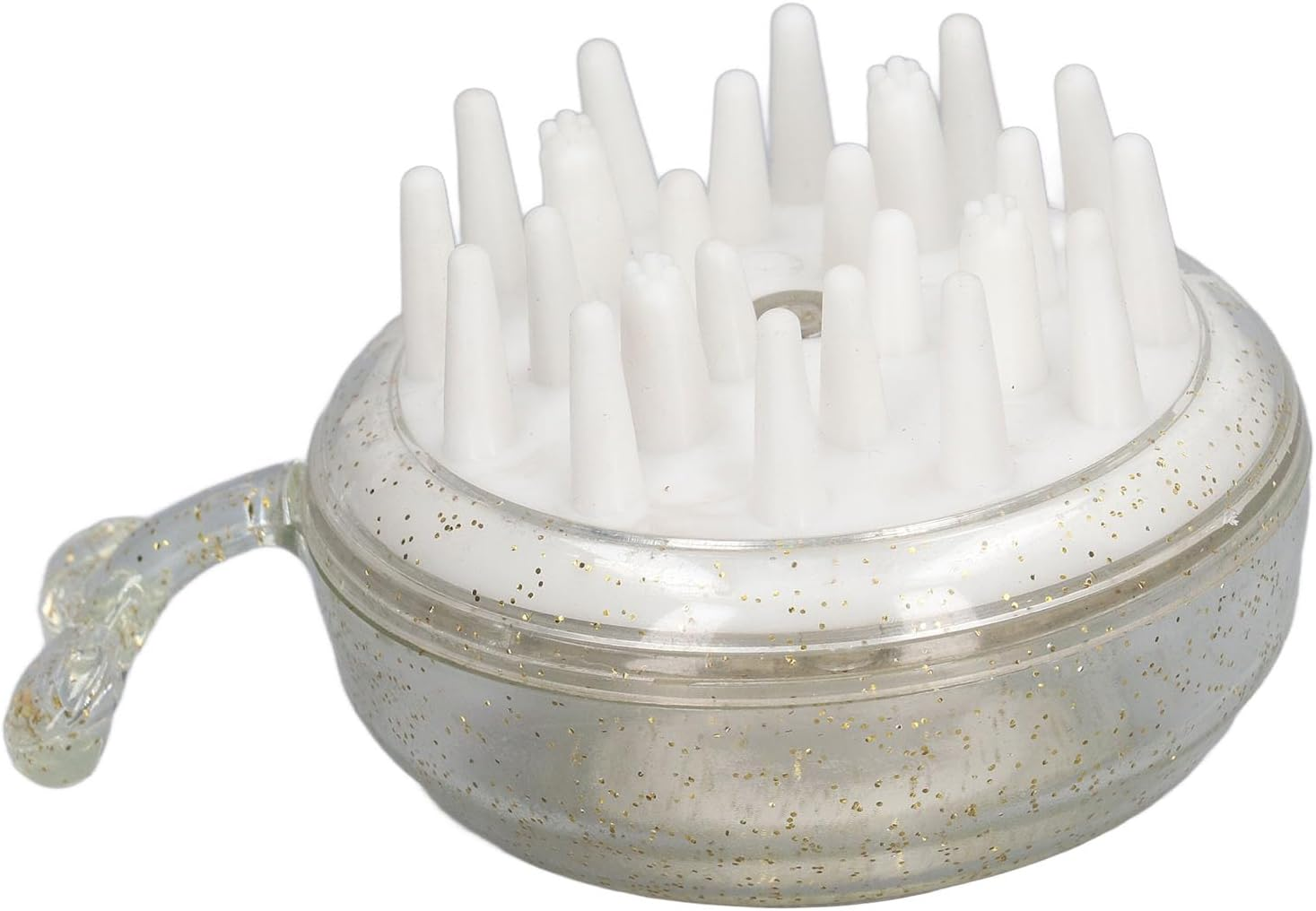 Hair Shampoo Brush Cute Whale Shape Liquid Storage Scalp Care Soft Rubber Massager Wet Dry Hair Scalp Scrubber Shower Hair Brush image number 3