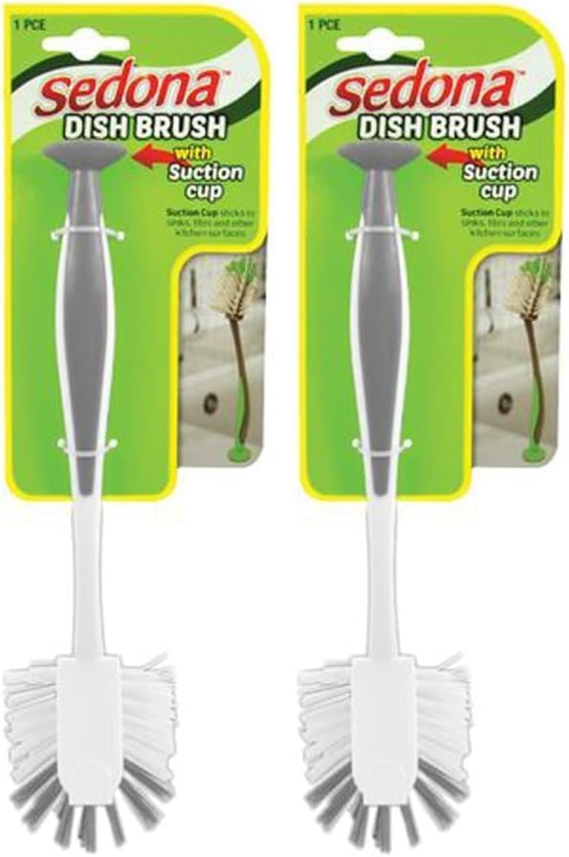 Sedona Suction Kitchen Cleaning Brush (Pack of 2)