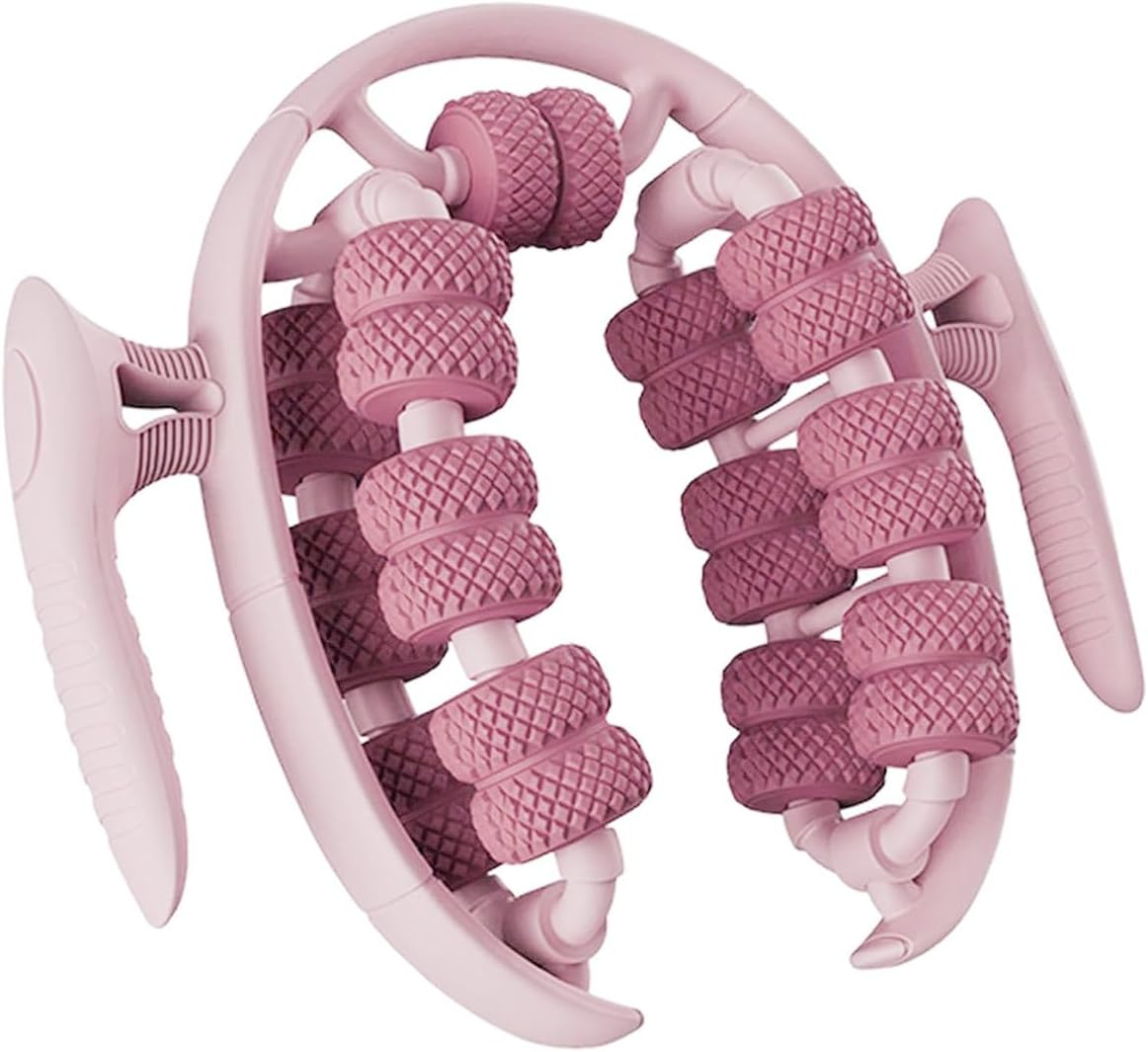 AIMALL Enhanced Fitness Roller, 26-Round Leg Massager Ring, Leg Roller Calf Muscle Relaxation, Yoga Wheel, Deep Tissue Massage for Improved Circulation and Muscle Tone