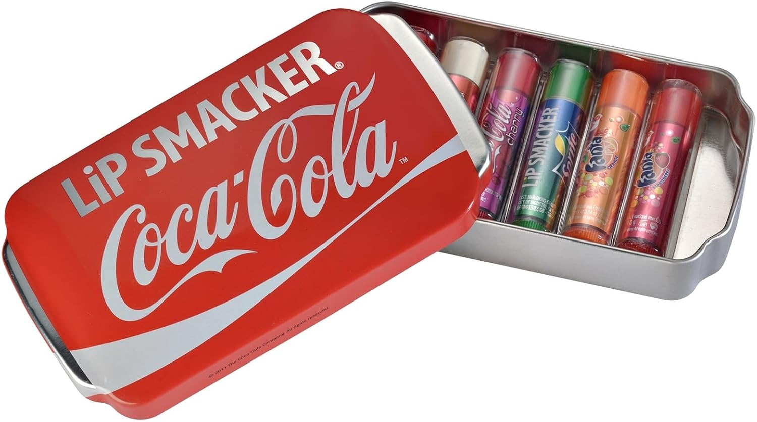 Coca Cola by Lip Smacker 6 Piece Coca Cola Tin