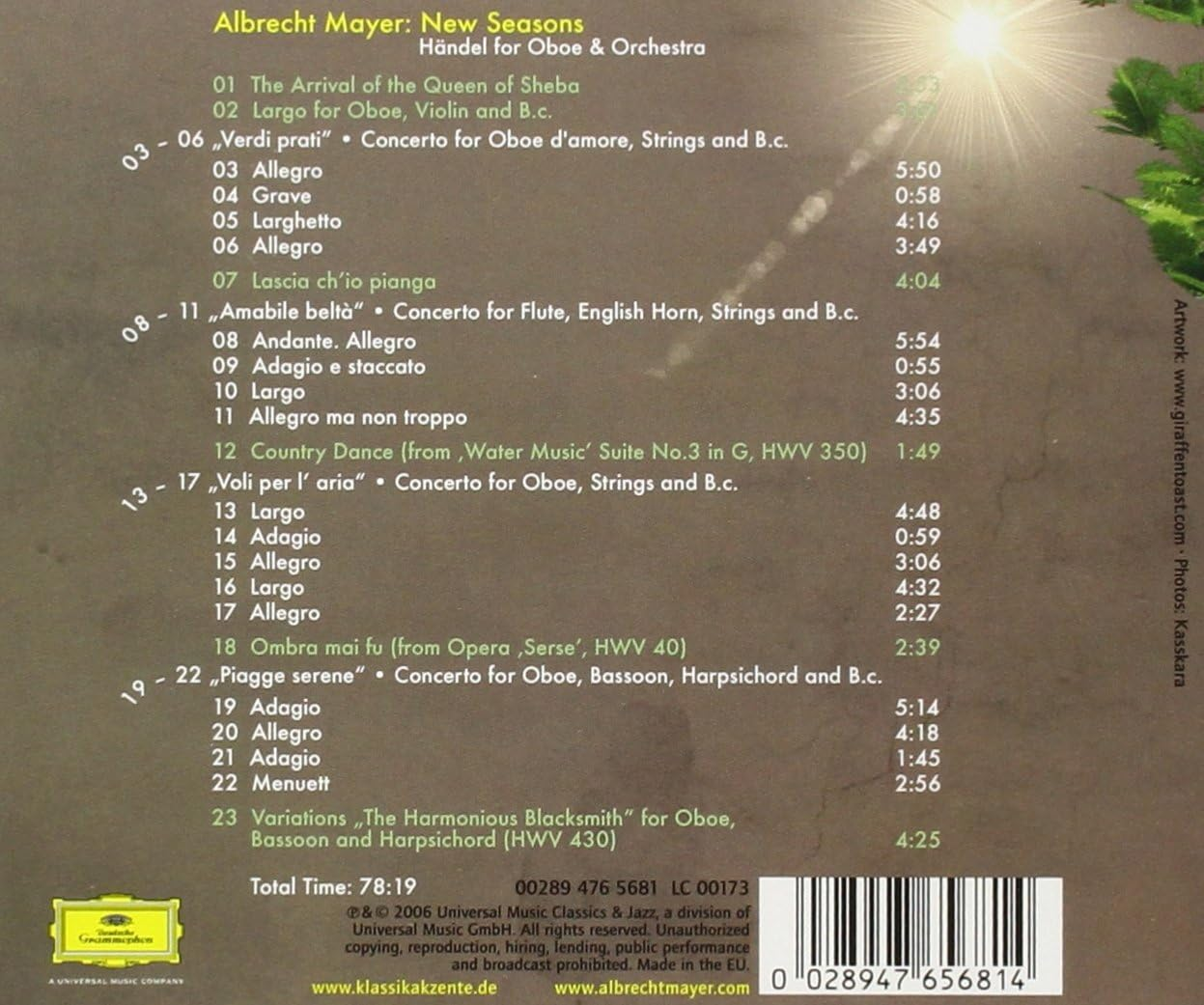 New Seasonshaendel for O