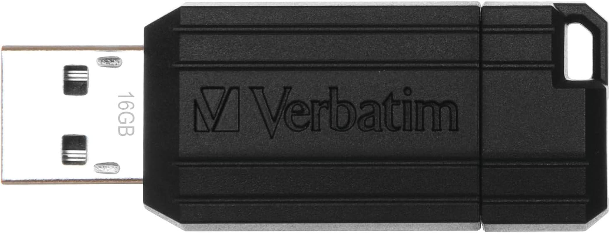 Verbatim Store'N'Go Pinstripe USB 2.0 Drive 64GB - Black image number 2