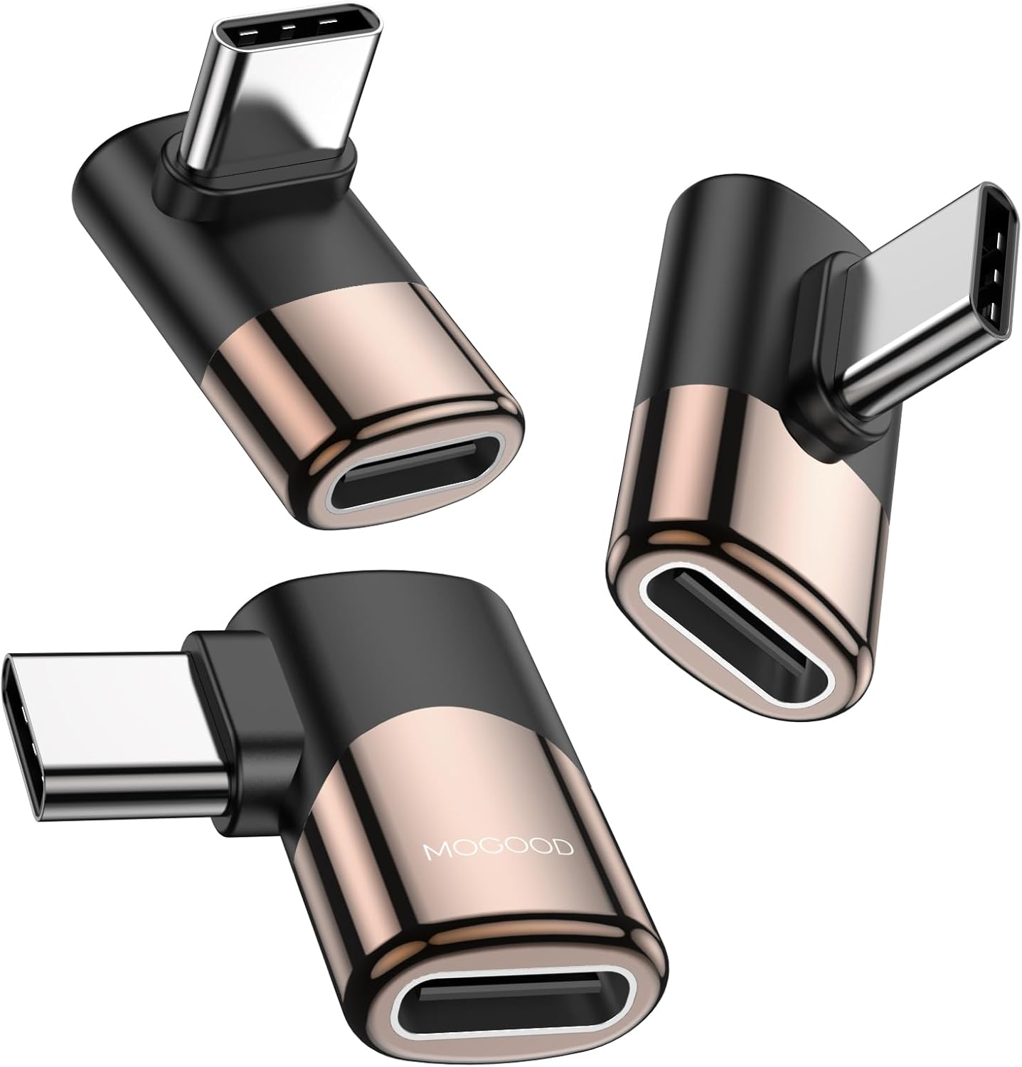 MOGOOD USB C 90 Degree Adapter C Male to C Female USB C Extender Right Angle USB C Adapter USB C Right Angle USB to Usbc Adapterfor Steam Deck Switch Notebook Tablet and Mobile Phone Accessories image number 4