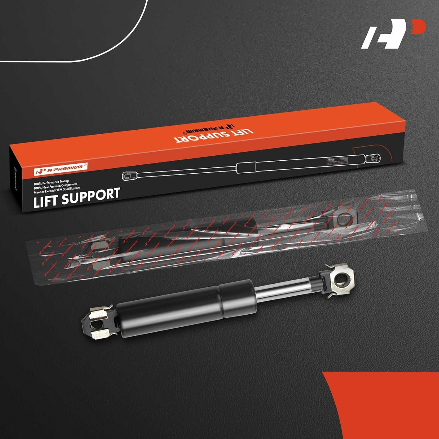 A-Premium Hood Bonnet Lift Supports Shock Struts for for Chevrolet Corvette 1984-1988 2-PC Set image number 3