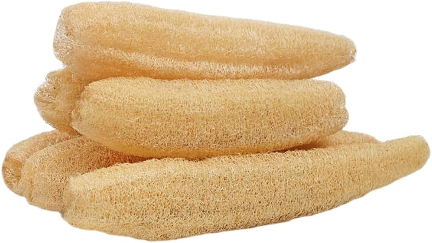 Catchu Whole Loofah Sponges Bursh, Quality Organic Luffa Softness Bath Shower, Cutability Natural Uncompressed Loofah Scrupper, Dish Clean Brush - Pack of 2 image number 5