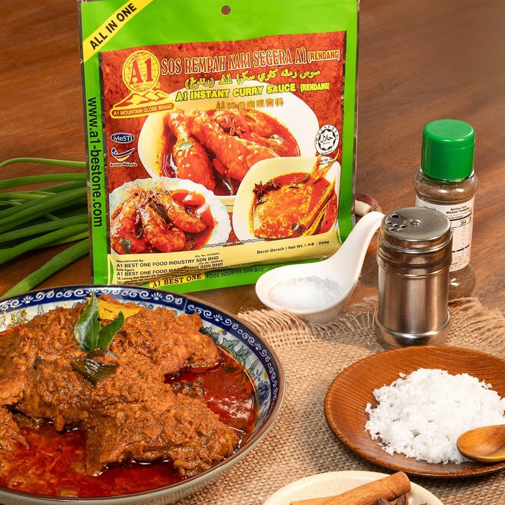 A1 Instant Rendang Curry Suace 230 G image number 1