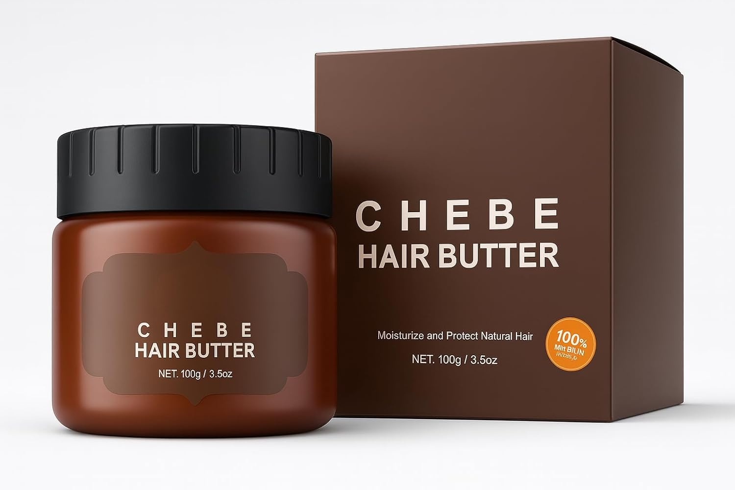 100% Natural CHEBE Hair Butter Cream, Serum Made from Authentic African CHEBE Powder for Hair Growth & Thickening image number 3