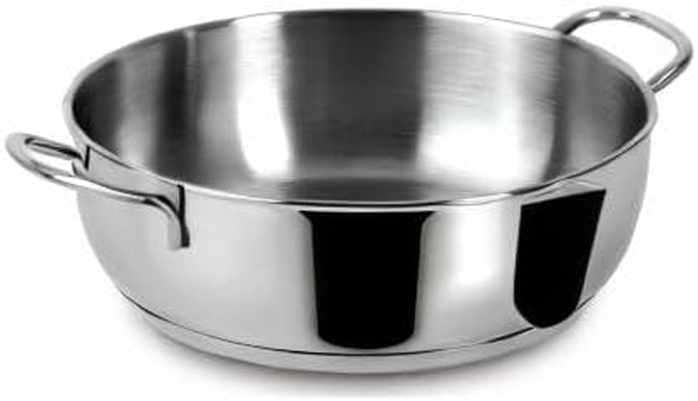 Lagostina Every Semi-Deep Casserole Dish Diameter 24 Cm in 18/10 Stainless Steel with Lagoseal plus Base, Satin Exterior and Wide Handles, Suitable for All Heat Sources, Including Induction image number 4