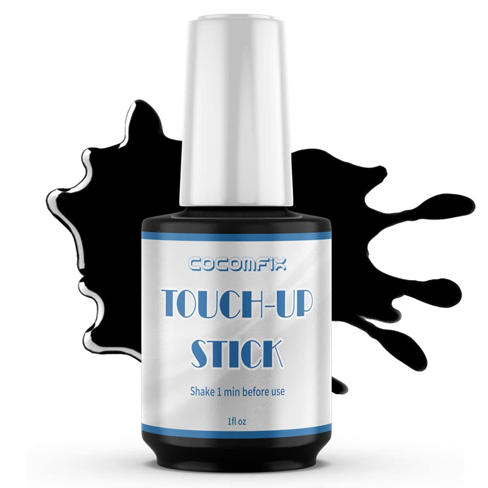 Cocomfix Black Appliance Touch up Paint - High Gloss Paint Touch up for Refrigerators, Washers, Dryers, Dishwashers, Microwave Oven and Other Appliances. 1 Fl Oz (Black) image number 3