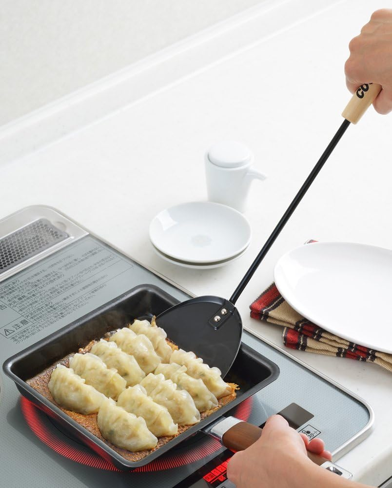 Yoshikawa YJ2488 Turner, Black, 16.0 Inches (40.7 Cm), Cook Pal, Chinese Spatula, Made in Japan image number 4