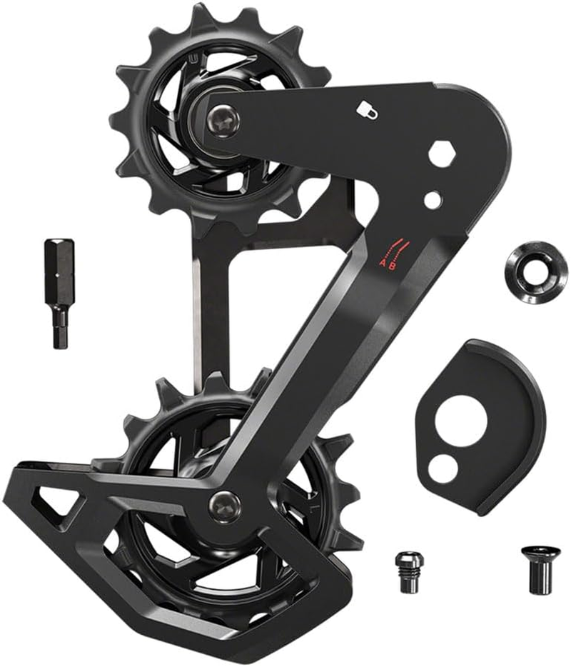 SRAM Eagle T-Type AXS Rear Derailleur Cage Kit - Compatible with All Eagle T-Type Rear Derailleurs, Aluminum Cage image number 1