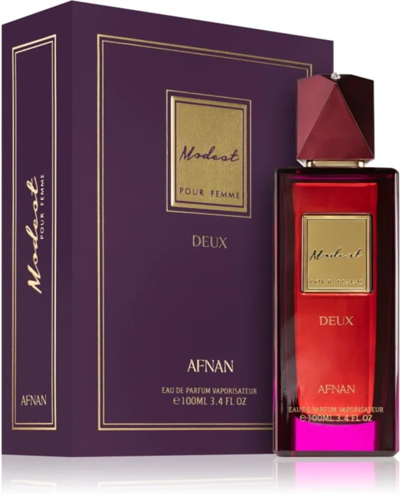 Afnan Modest Pour Femme Deux EDP Spray by - (W), 100 Ml image number 6