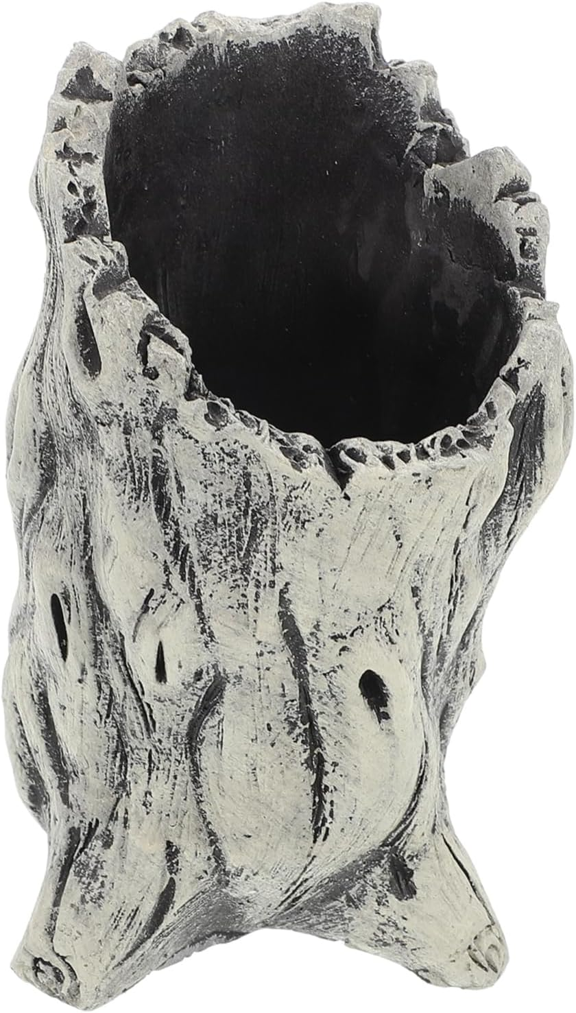 FUNOMOCYA Cement Succulent Planter Small Desktop Flower Pot Indoor Decorative Pot for Home Office Gardening image number 2