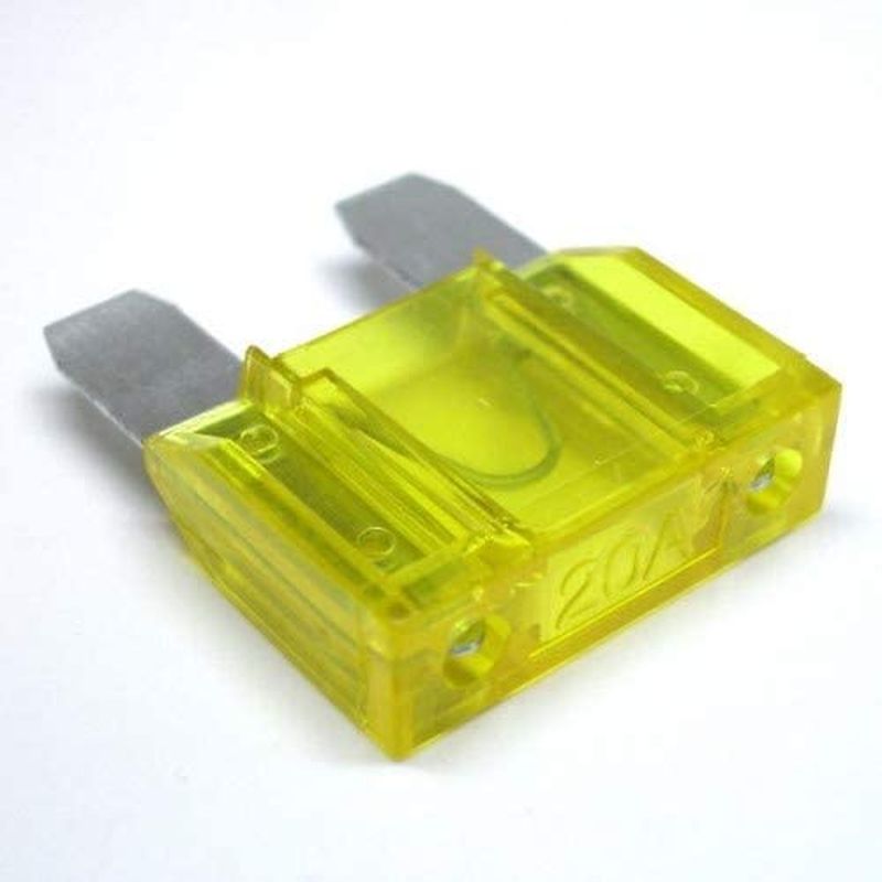 5 PCS Maxi Blade Fuses 20A, 30A, 40A, 50A, 60A, 70A, 80A, 90A, 100A and 120A(30Mm X 34Mm) (20AMP) image number 3