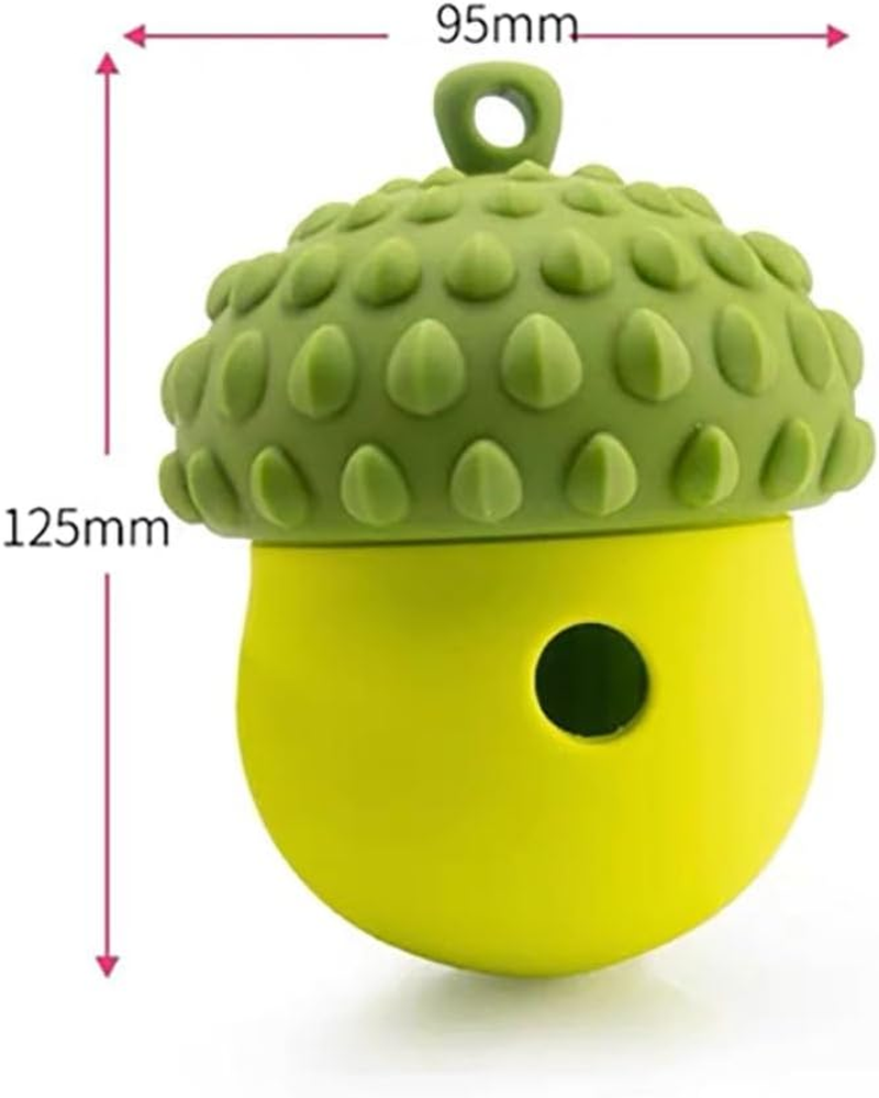 Pine Cone Dog Chew Toys for Aggressive Chewers Nearly Indestructible Dog Toy, Interactive Treat Dispensing Toys for Medium Large Size, Long Lasting Gifts for Dogs (Green) image number 4
