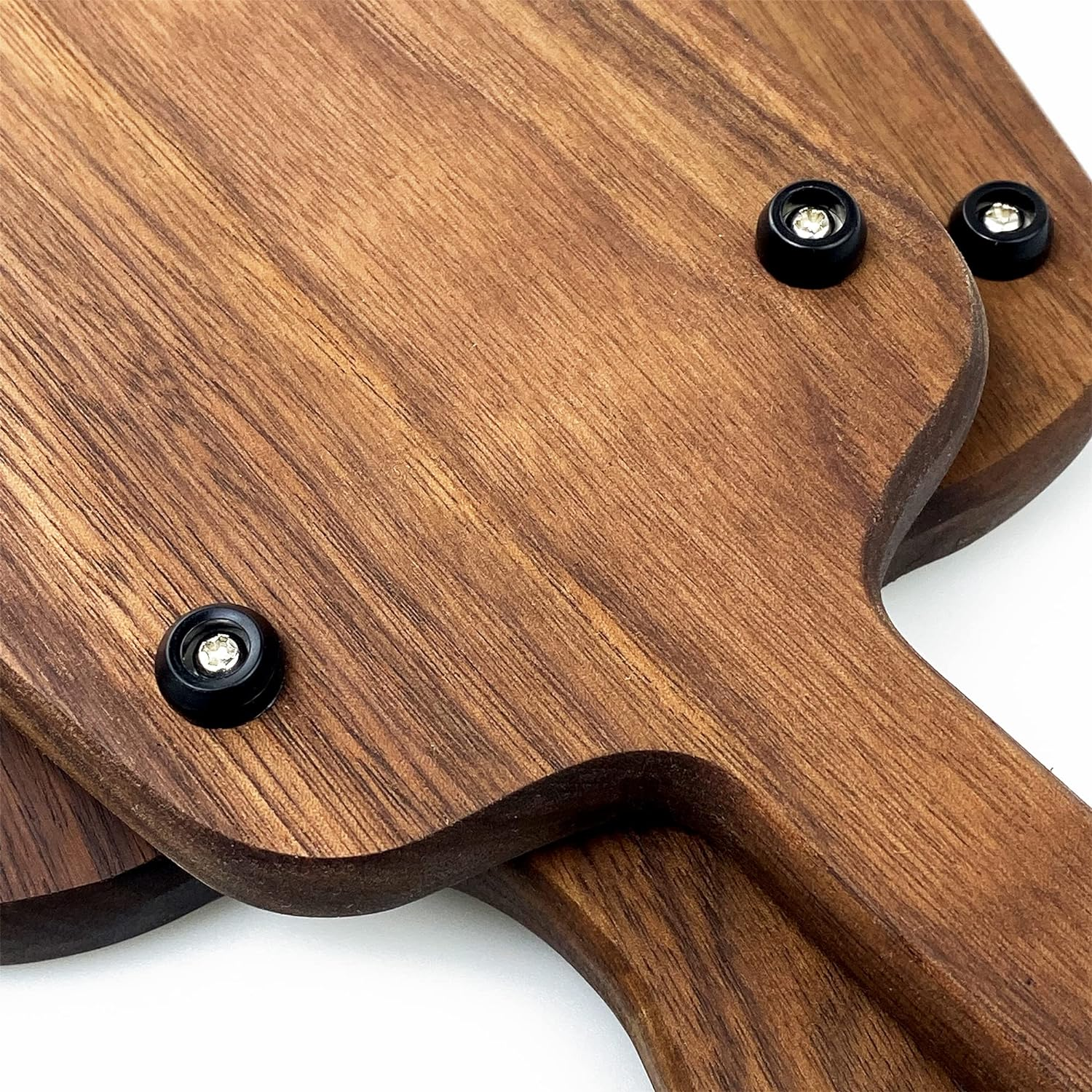 Cutting Board Feet with Stainless Screws, Black round Non Slip Rubber Feet for Cutting Board, Furnitrue & Electronics, 100 Pack image number 5