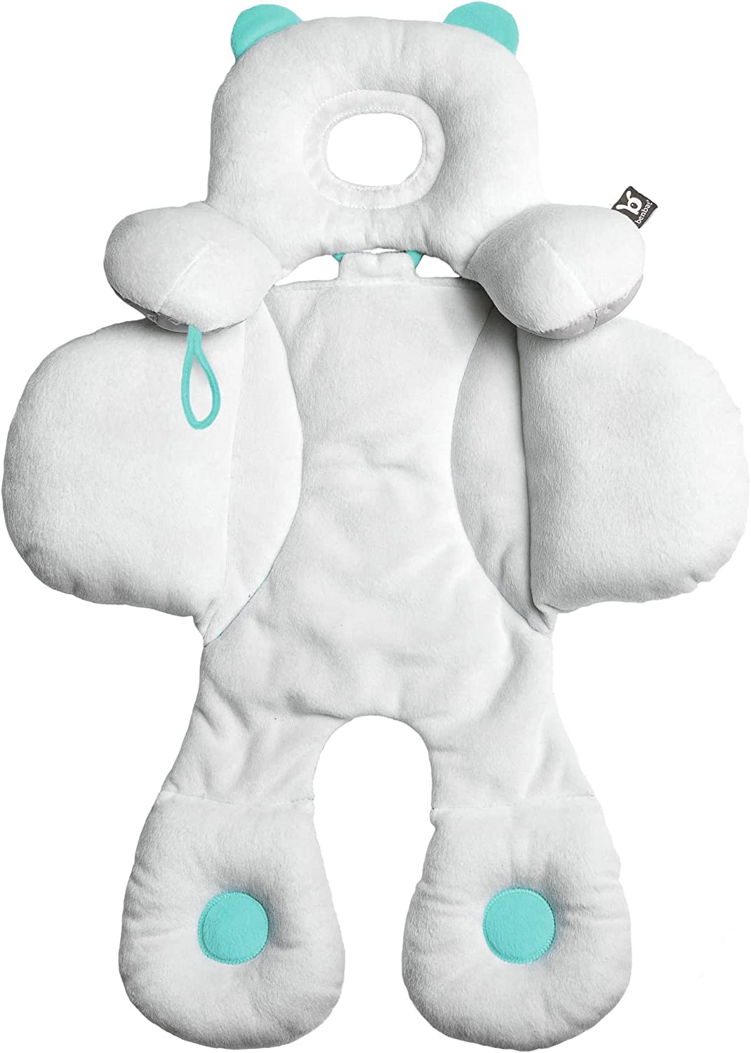 Benbat Reversible Body Support Pillow for 0-12 Months, White