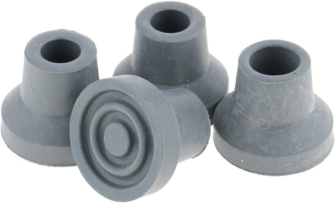4 Pieces 13Mm Durable Rubber Anti-Slid Heavy Duty Canes Replacement Tips for Crutches End image number 1