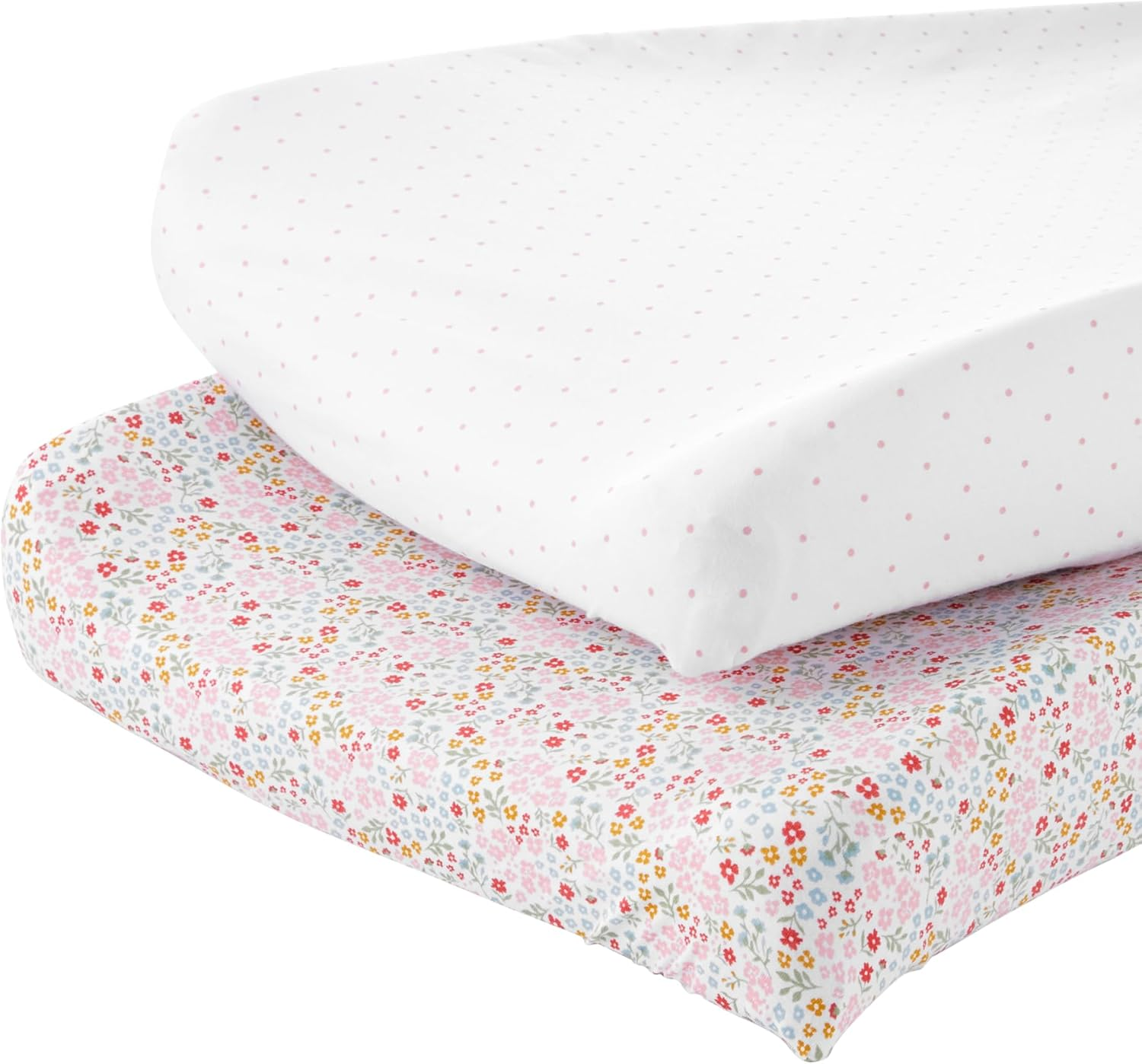 Simple Joys by Carter'S Kids' Baby 2-Pack Cotton Changing Pad Covers