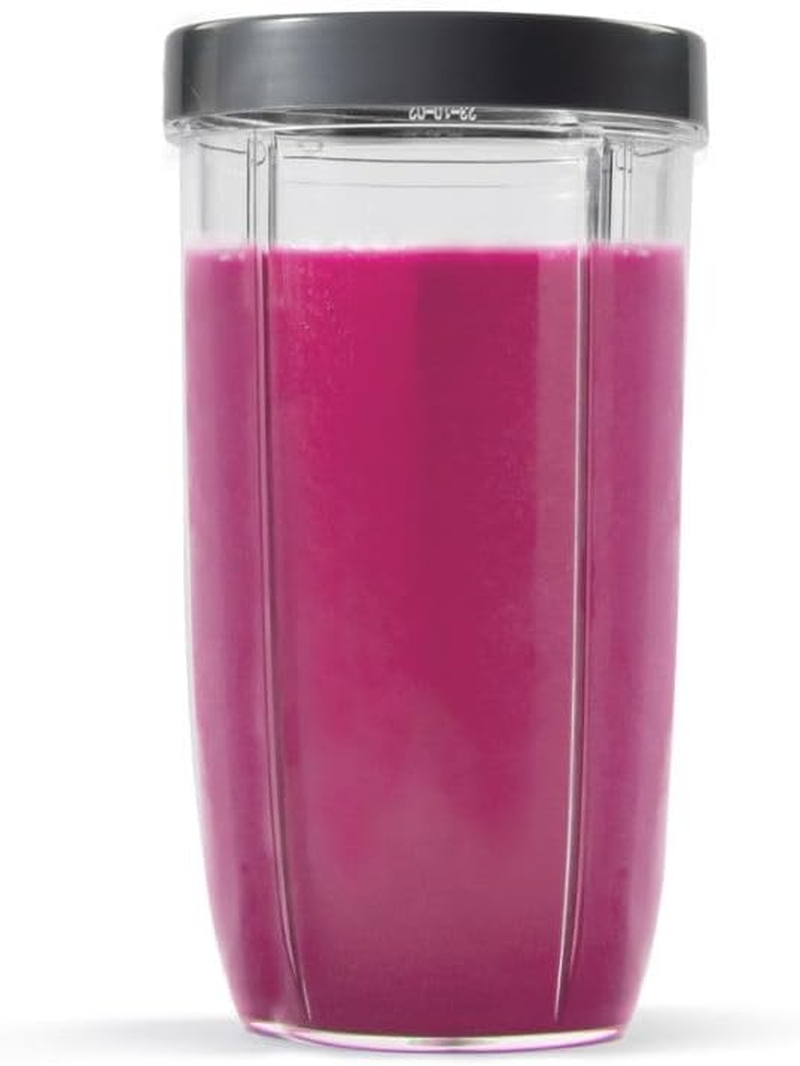 Nutribullet 900Ml Colossal Cup with Premium Flip Top Lid, Accessory, Cup and Flip Top Lid, Fits 2Nd Gen Pro, Select, Blender Combo (ANBC32TCDB)