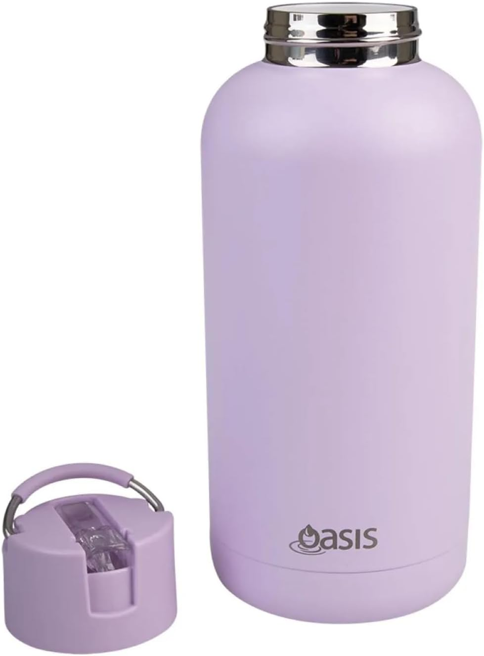 Oasis Ceramic Lined Stainless Steel Triple Wall Insulated "Moda" Drink Bottle 1.5L - Orchid image number 1