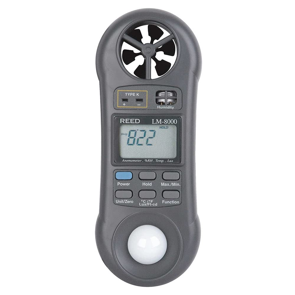 *1 Day Shipping* 4 in 1 Anemometer | Model: LM-8000A | Arrives in 2-3 Days image number 2